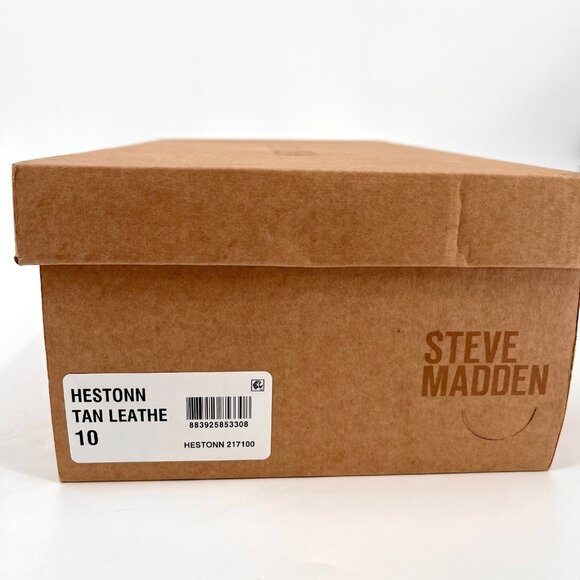 Steve Madden Hestonn Chukka Boots Size 10 Tan Leather Upper Casual Dress - Picture 14 of 14